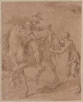 J 034
          <br/>
          De heilige Maarten deelt zijn mantel met de bedelaar
          <br/>
          <em>Chiari, Fabrizio (1615/21-1695)</em>
